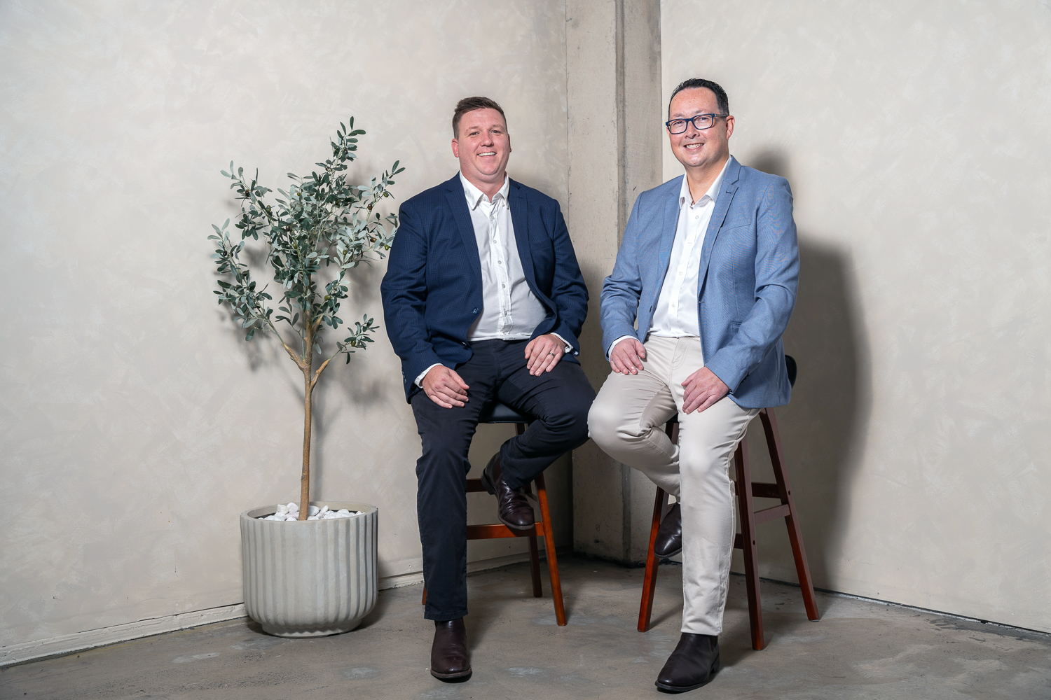 Jason Given and Steve Chin — Lendology mortgage brokers Adelaide